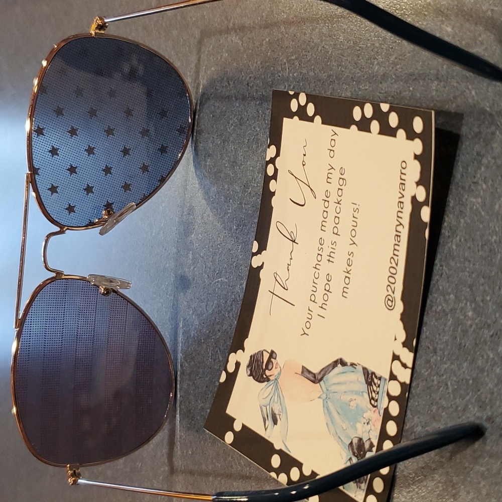 American 🇺🇸 USA flag Aviator❤️💙 Patriot sunglasses Stars and Stripes 4th July - Picture 8 of 9